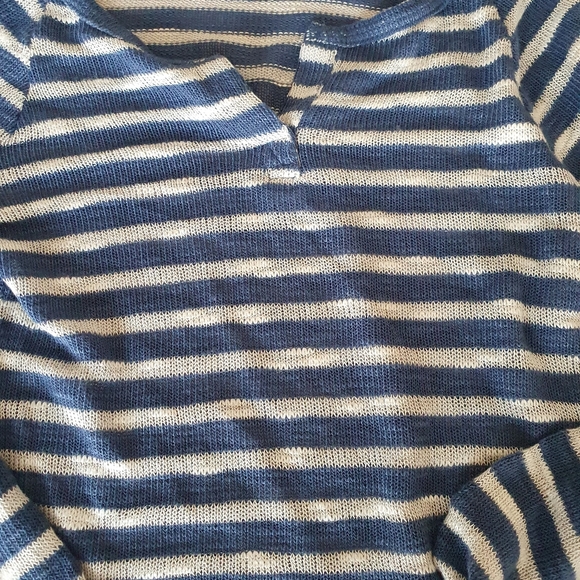 Arizona Jean Co Girls Stripes Light Sweater Sz 7 - Picture 2 of 4